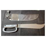 Vtg Ontario Knife Co. Blackie Collins D-Handle
