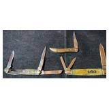 Bear & Bull and Crowing Rooster Pocketknives