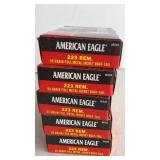 American Eagle .223 Rem 55gr FMJ (100rds)
