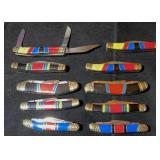 (10) Quicksilver Collector Pocketknives