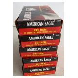 American Eagle .223 Rem 55gr FMJ (100rds)