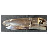 Vtg Hoffritz Truflite Boot Knife