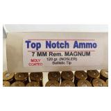 Top Notch Ammo 7mm Rem Mag 120gr (20rds