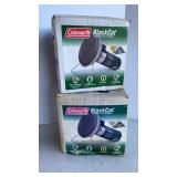 (2) Coleman Black Cat Portable Catalytic Heaters