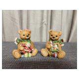 HOMCO Christmas Bear Figurine