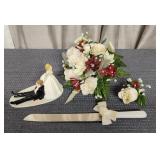 Wedding Topper, Bouquet & Boutonniere
