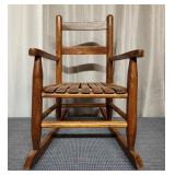 Childs Wooden Rocking Chair