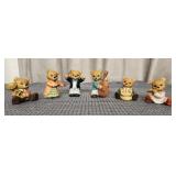 HOMCO Bear Band Figurine
