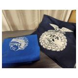 Waldron Mohawks Blanket and FFA Blanket