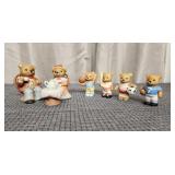 HOMCO Christmas Bear Figurine
