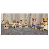 HOMCO Christmas Bear Figurine