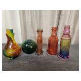 Glass Hummingbird Feeders no bottom base