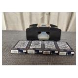 Automatic Card Shuffler and Deck of Cards