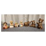 HOMCO Christmas Bear Figurine