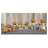 HOMCO Christmas Bear Figurine