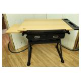 Home Garden Wood Drafting Desk