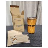 Longaberger JW Miniature Umbrella Basket