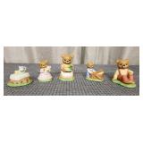 HOMCO Christmas Bear Figurine