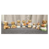 HOMCO Christmas Bear Figurine