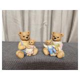 HOMCO Mama & Papa Bear Figurine