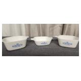 Corning Ware Blue Cornflower Casserole Dish