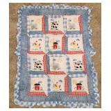 Kids Line Baby Crib Set Farm Scene