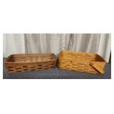 Longaberger Bread and Gathering Basket