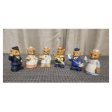 HOMCO Christmas Bear Figurine