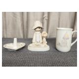 Precious Moments Ring Holder & Mug