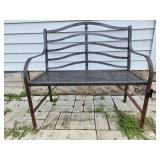 Metal Outdoor Bench