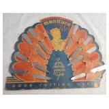 1940's advertising nail file display