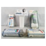Water Filtration System with extra filters.