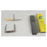 Case XX 3254 & Improved Muskrat Pocket Knives