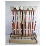 Croquet Set Minus The Balls