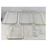 Anchor Glass Baking Pans, Mixed Set.