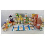 Chicken, Can Goods, Pantry Supplies
