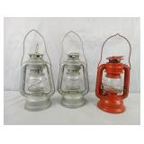 Sun Brand Red Lantern & Candle Lanterns