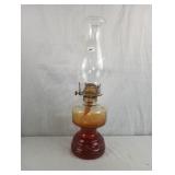 Mantle Lantern With Red Oil
