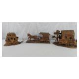 Metal Art Wagon, Biggie  & Stage Coach
