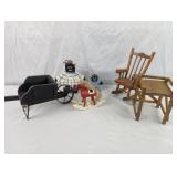 Wooden Shelf Setters/Figurines