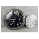 Clock & Thermometer