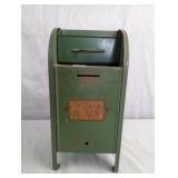 Vintage All American Mail Box Bank