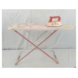 Vintage Toy Ironing Board & Iron