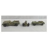 Vintage 1950's Tootsie Army Toy's