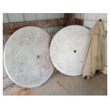 Patio Table Tops & Umbrella