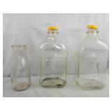 OBerwise Dairy 1/2 Gal. & unmarked 1 Pint Bottle