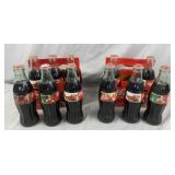 Coca-Cola Christmas Bottles 1995 & 1996