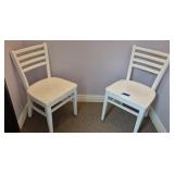 Two Wooden Chairs
