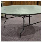 6' Round Folding Banquet Table