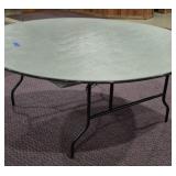 6' Round Folding Banquet Table